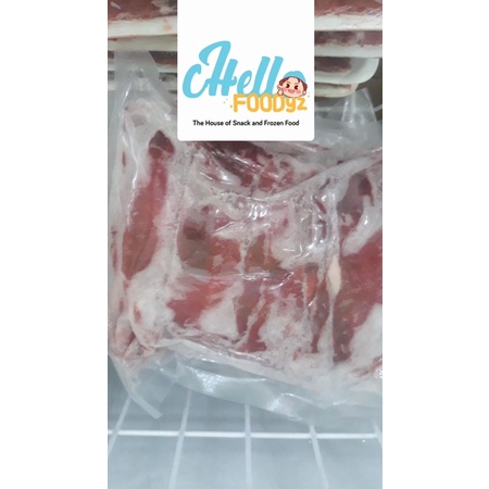 

Daging Low Fat Slice Premium 500gram