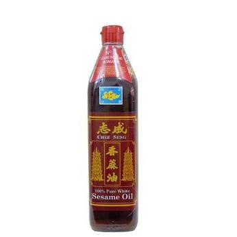 MINYAK WIJEN CAP PAGODA CHEE SENG 750ML 100 PURE WHITE SESAME OIL SDFD51313