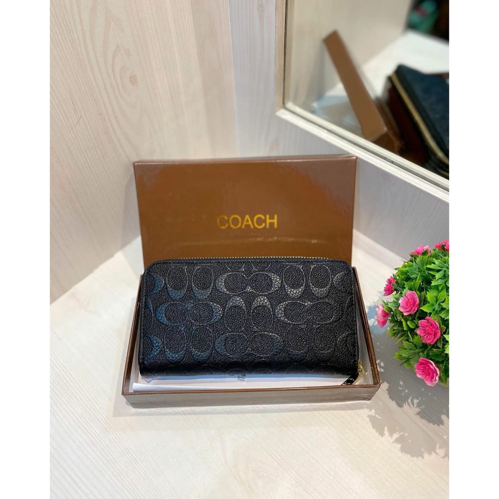 Dompet Panjang Wanita COACH FACE Freebox