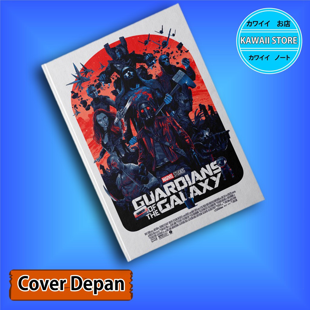 

Notebook / Pocket book Hard Cover Marvel Avenger GUARDIANS OF THE GALAXY B uk A5 & A6 / Notes Book