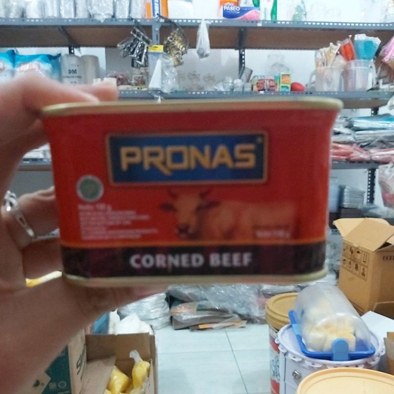 

kornet daging sapi pronas 198 gram