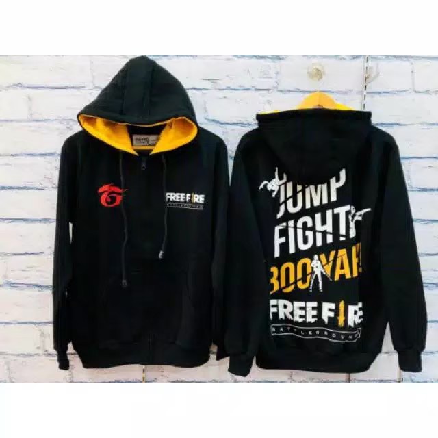 Hoodie sweater pria dan wanita Free Fire / sweater FF