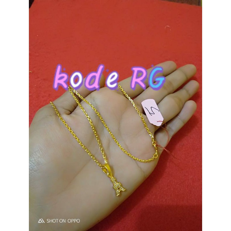 kalung nori 45 cm liontin paris