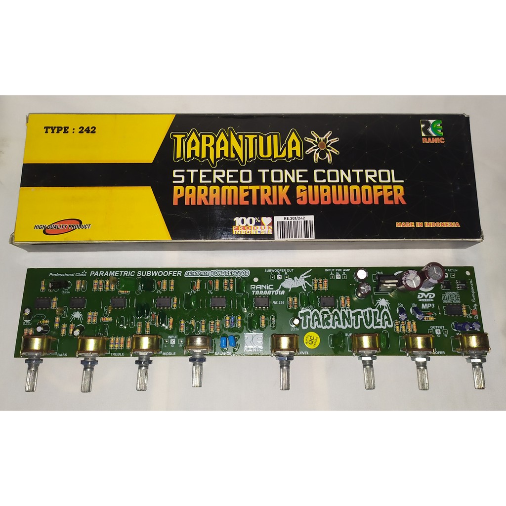 Kit Ranic Kit Tone Control Stereo PARAMETRIK SUBWOOFER Ranic 242-RE.236/242