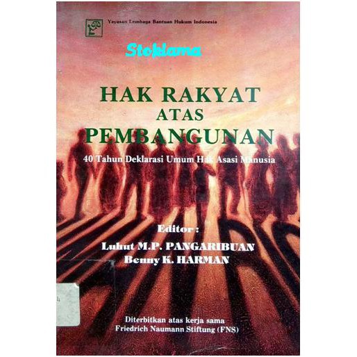 HAK RAKYAT UNTUK PEMBANGUNAN