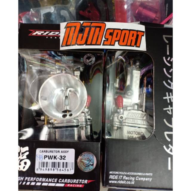 Karbu PWK 32 mm ride it. Karbu kotak ride it 32mm