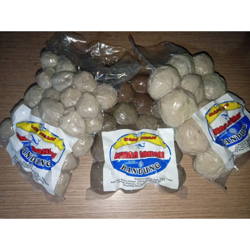 

BAKSO IKAN SINAR BAHARI TANPA BUMBU (KEMASAN VACUM)
