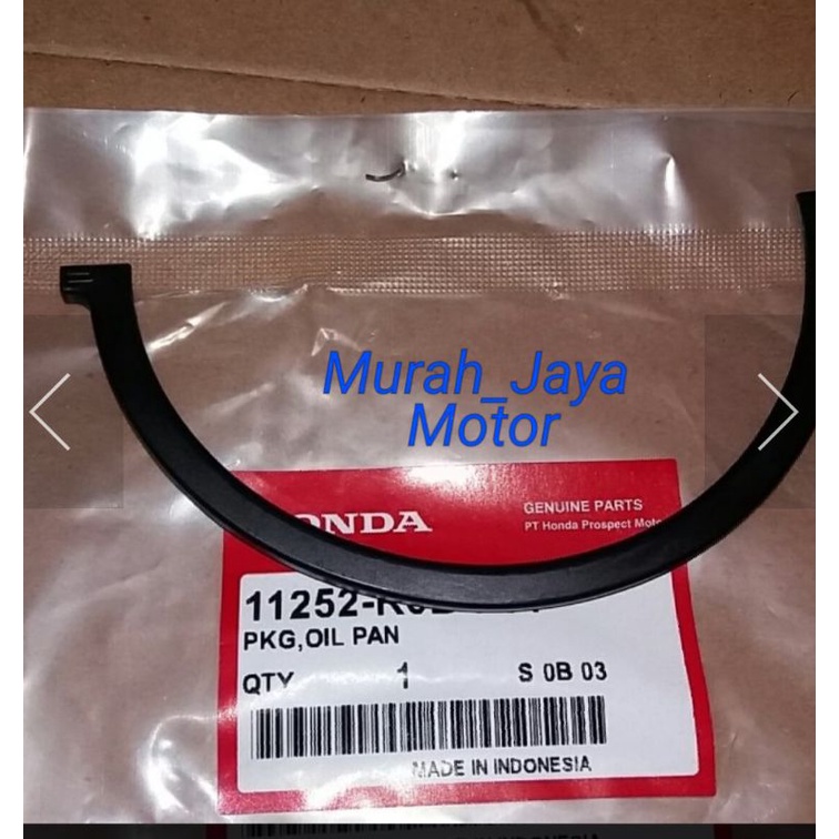 SEAL BULAN SEAL CARTER ATAU SEAL BAK OLI MESIN BUAT MOBIL HONDA JAZZ CITY FREED BRIO MOBILIO BRV