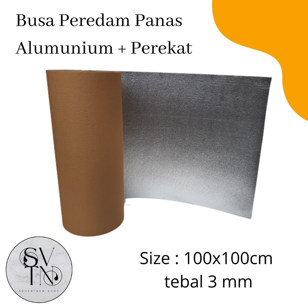 Peredam Panas Alumunium Foil 3mm - Peredam Panas mobil