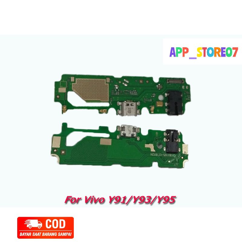 BOARD CONEKTOR KONEKTOR CHARGER PAPAN CAS VIVO Y91/93/95