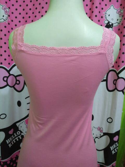 Miranda Thank Top Tali Renda Size L - XXL Rayon Grade A bahan Adeem Bagus Nyaman