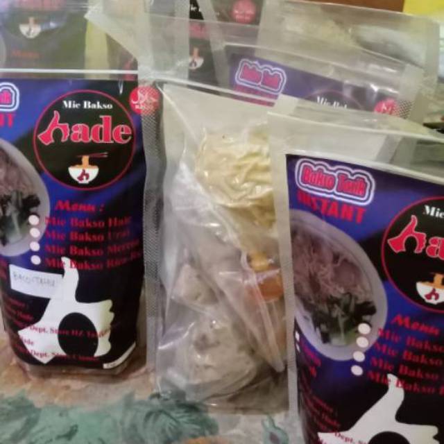 

Mie Bakso Tasik Hade Halus Instan