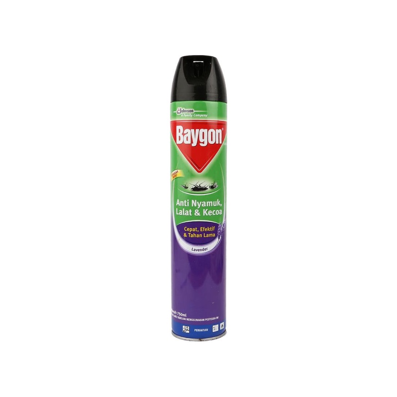 Baygon Insektisida Spray Lavender 750 ml