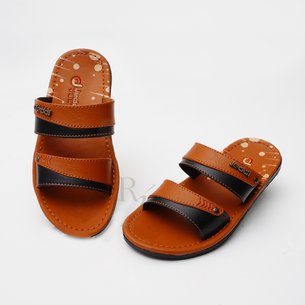 JEDDI [BARCA 201] Sandal Selop Flip-flop Anak Laki-laki/ Sandal Kasual Anak Cowok/ Sandal Selop Ban 2 Anak Laki - laki