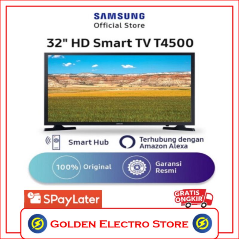 tv samsung smart tv led 32 inch t4500