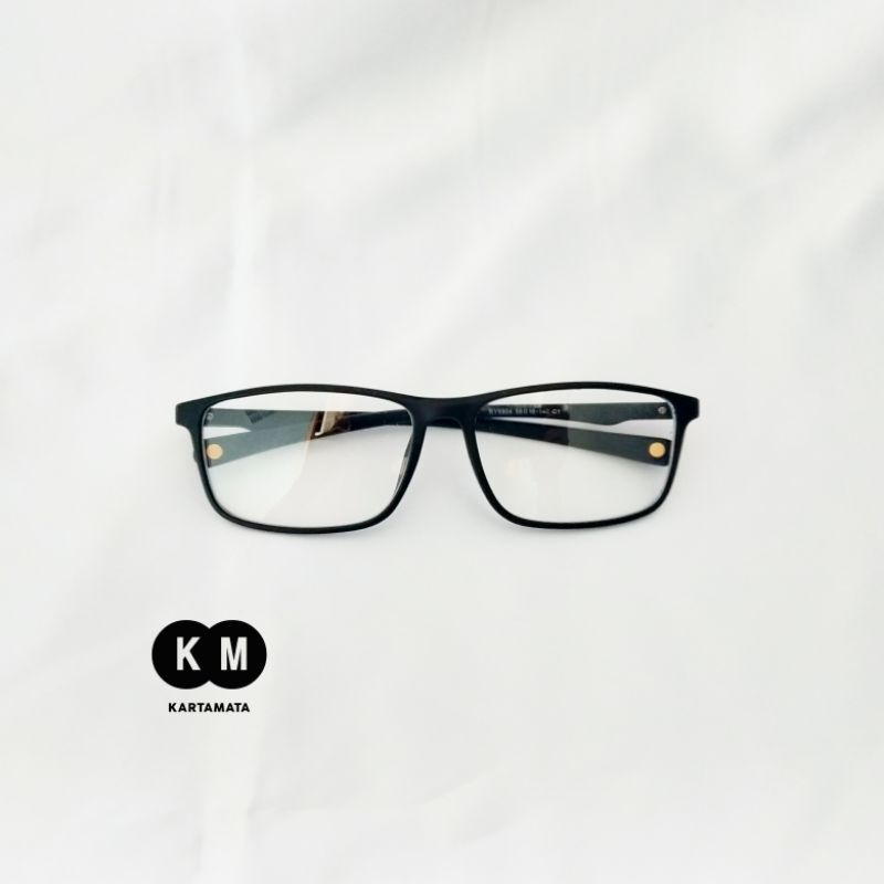 Frame kacamata kotak sporty pria