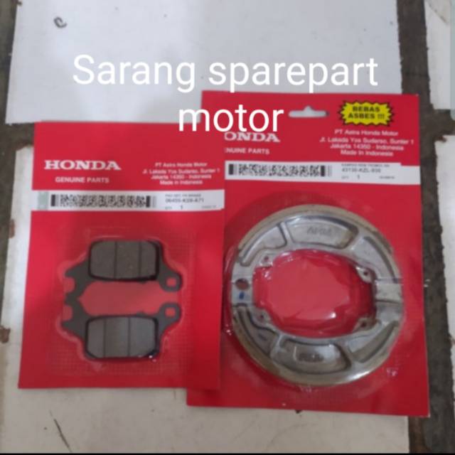 Paket Kampas Rem Vario 150