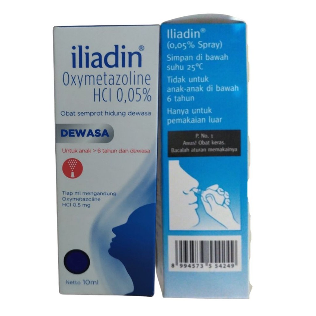 ILIADIN SPRAY - Obat Rhinitis / Sinus Hidung Tersumbat - LIFEPACK-2