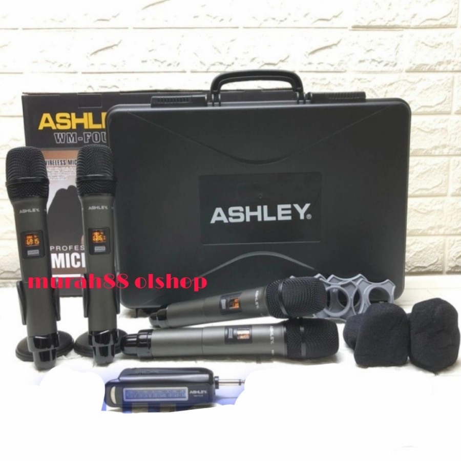 microphone/mic wireless WM FOUR ASHLEY 4MIC HANDLED ORIGINAL