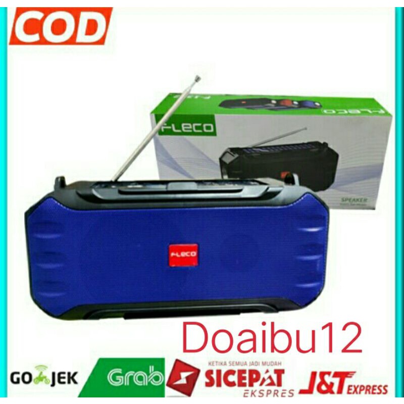 Cod//Bayar ditempat Speaker Bluetooth Fleco F-1322