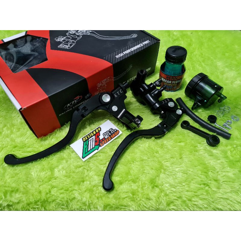 Master rem KTC racing Tabung Big & Minyak rem DOT 4 ( Matic & Non Matic )