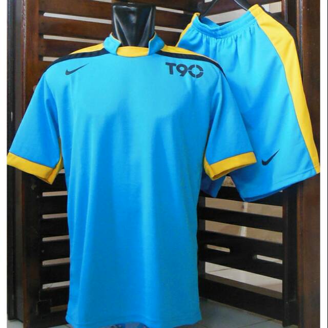 Jersey Setelan Futsal/ Nike T90/ Kaos Olahraga/ Baju Bola/ Seragam/ Kostum/ Badminton/ Tenis