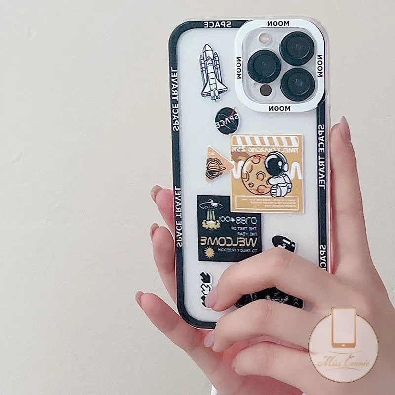 Case Untuk Samsung A04s A04s A03 A73 A23 A22 A33 A72 A11 A71 A12 A02S A03 Core A13 A20 A03s A50 A30s A52S A51 A53 A52 A50s A02 A10 A10s A32 A21s A20s A30 Astronot NASA Soft Cover