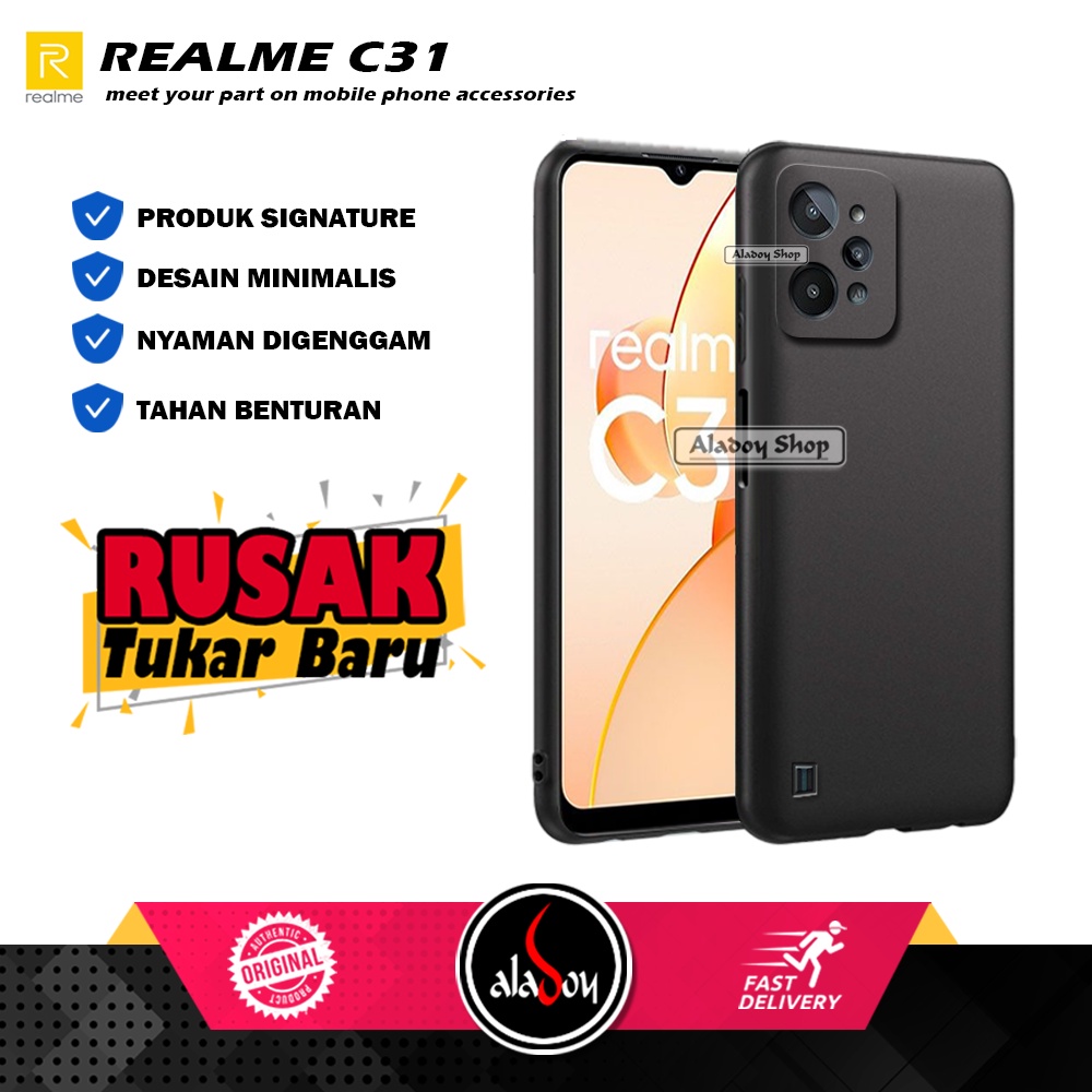 Soft Case Realme C31 2022 Ultra Slim Premium Casing