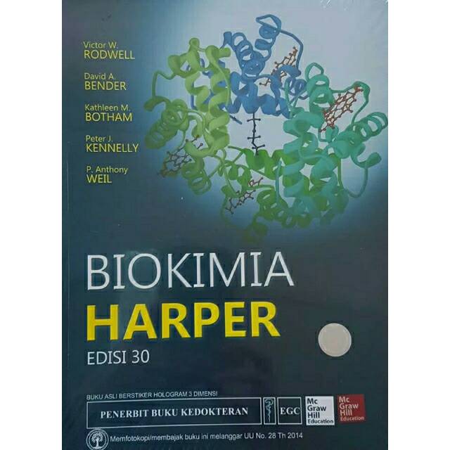 EGC Biokimia Harper Edisi 30