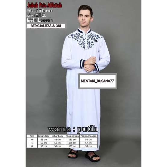 [[ NEW PRODUK ]] Jubah Gamis Muslim AL-FATTAH TERBARU 2022 / Gamis pria murah / Gamis pria premium / Baju jubah muslim pria dewasa / Jubah pakistan / Gamis muslim gamis laki-laki / Jubah pria lengan panjang / Jubah pria keren / Jubah pria kekinian