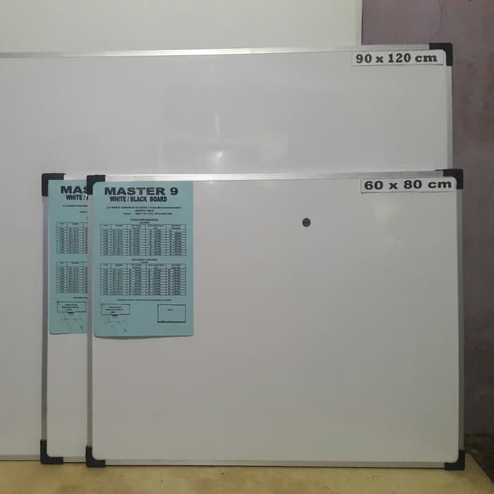 

Papan tulis Magnetik Size 60 × 80 Cm