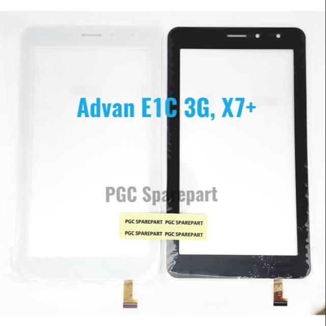 Original OEM Touchscreen TS Advan Tablet E1C 3G - X7 Plus - Advance Tab X7plus X7+
