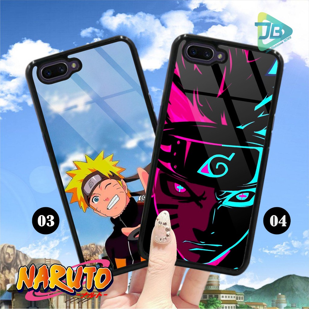 HARDCASE 2D GLOSSY NARUTO OPPO VIVO XIAOMI SAMSUNG REALME IPHONE ALL TYPE JB4669