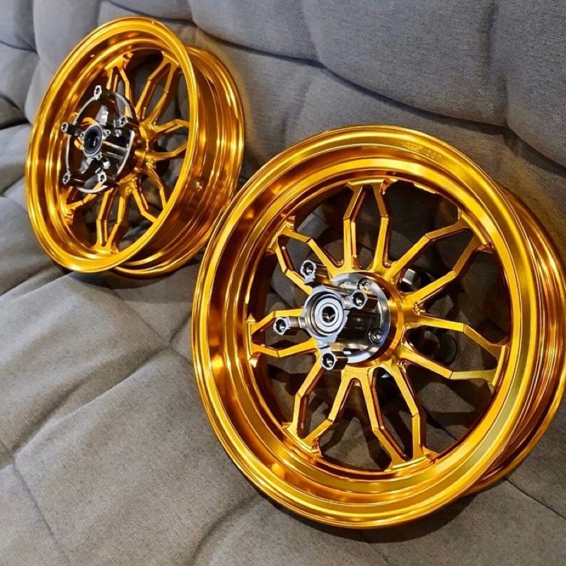 Velg Forged Alloy MOS Wheels Honda Monkey 125 - GOLD
