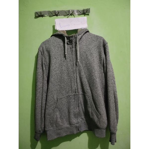 hoodie Uniqlo sherpa