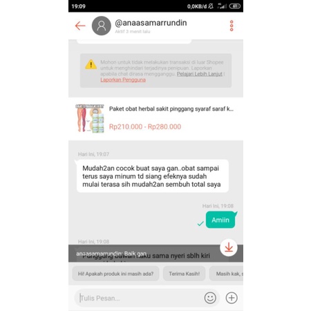 Paket obat herbal sakit pinggang syaraf saraf kejepit terjepit bokong pinggang betis herbal-7