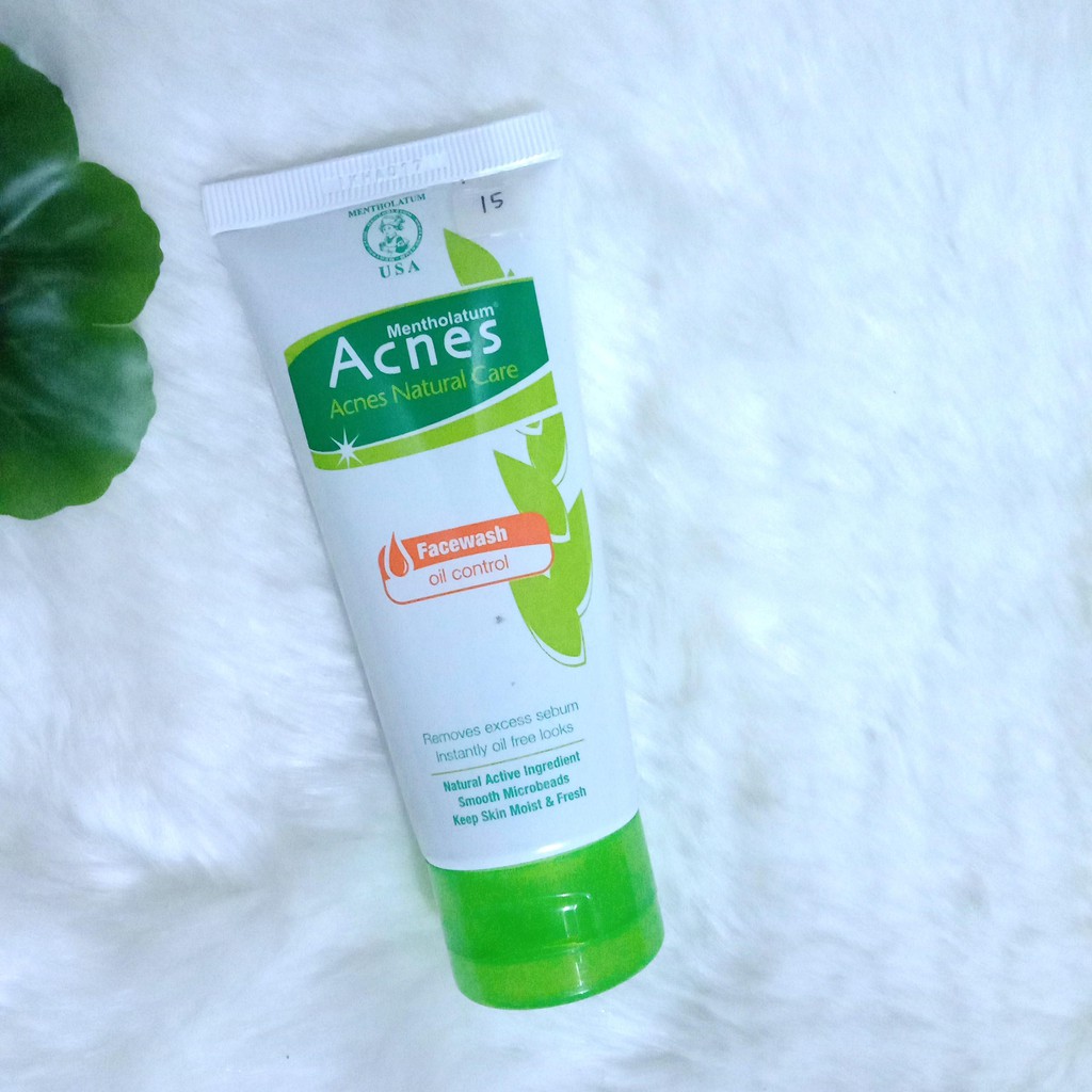 Acnes Natural Care Oil Control Face Wash 50g