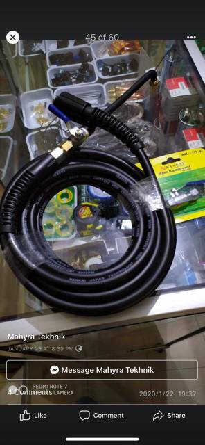 adaptor/ nepel selang jet cleaner /  sambungan selang ke kran