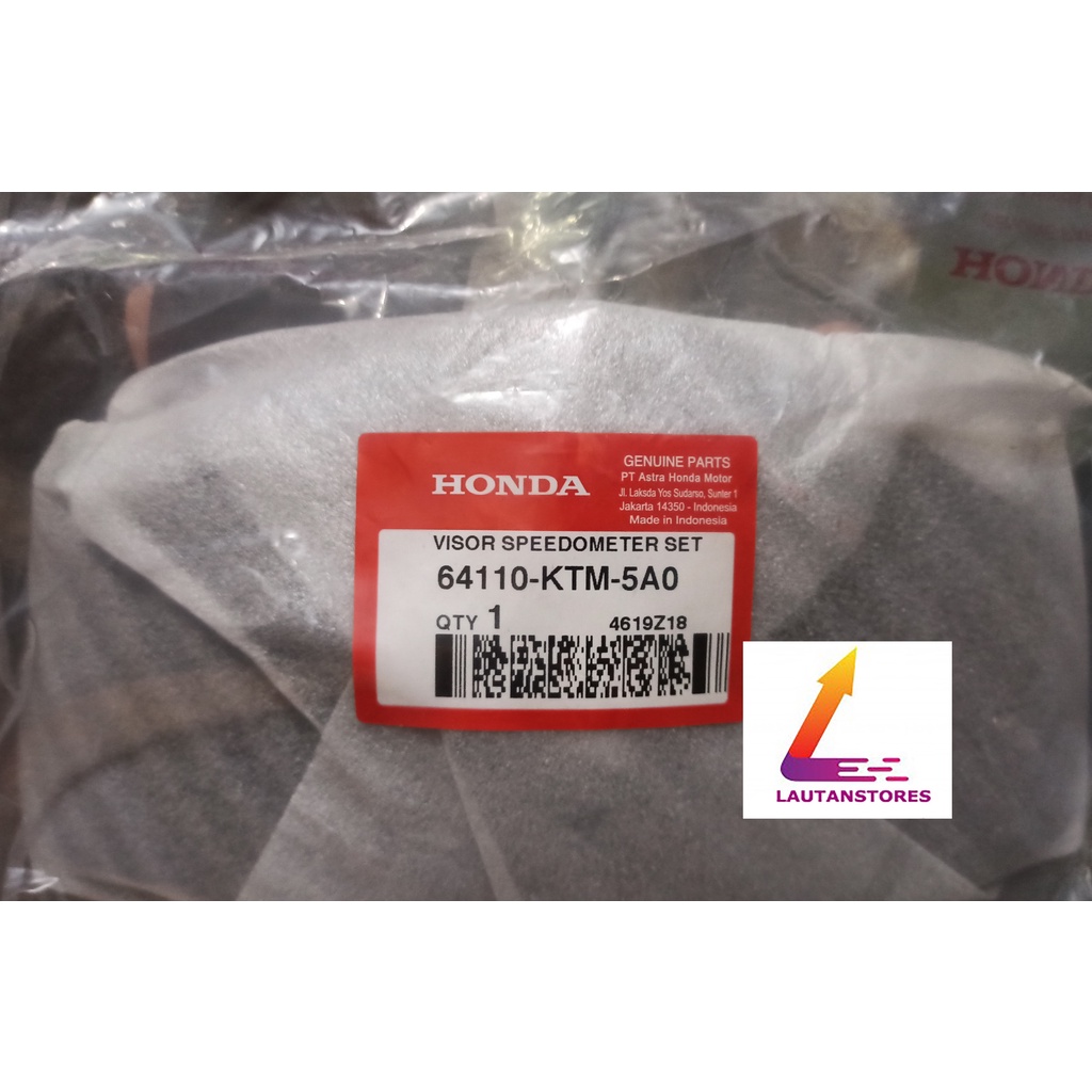 64110-KTM-5A0 Visor Supra X 125 Lama Bolam Satu CW