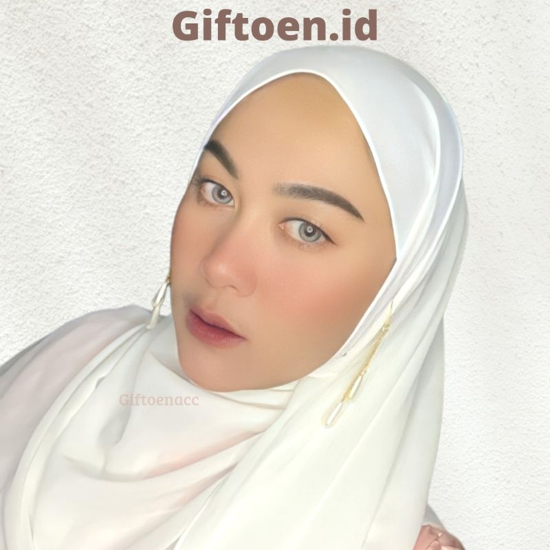 2in1 Anting Hijab &amp; Bros Dagu Juntai by Giftoenacc