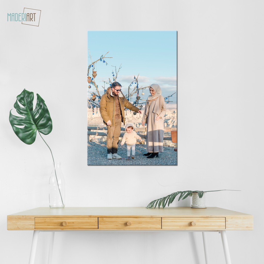 Foto kanvas ukuran 40x60cm