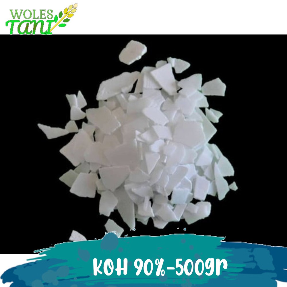 Kalium Hidroksida Potassium Hidroksida KOH 90 Persen 500 Gram Ex UNID