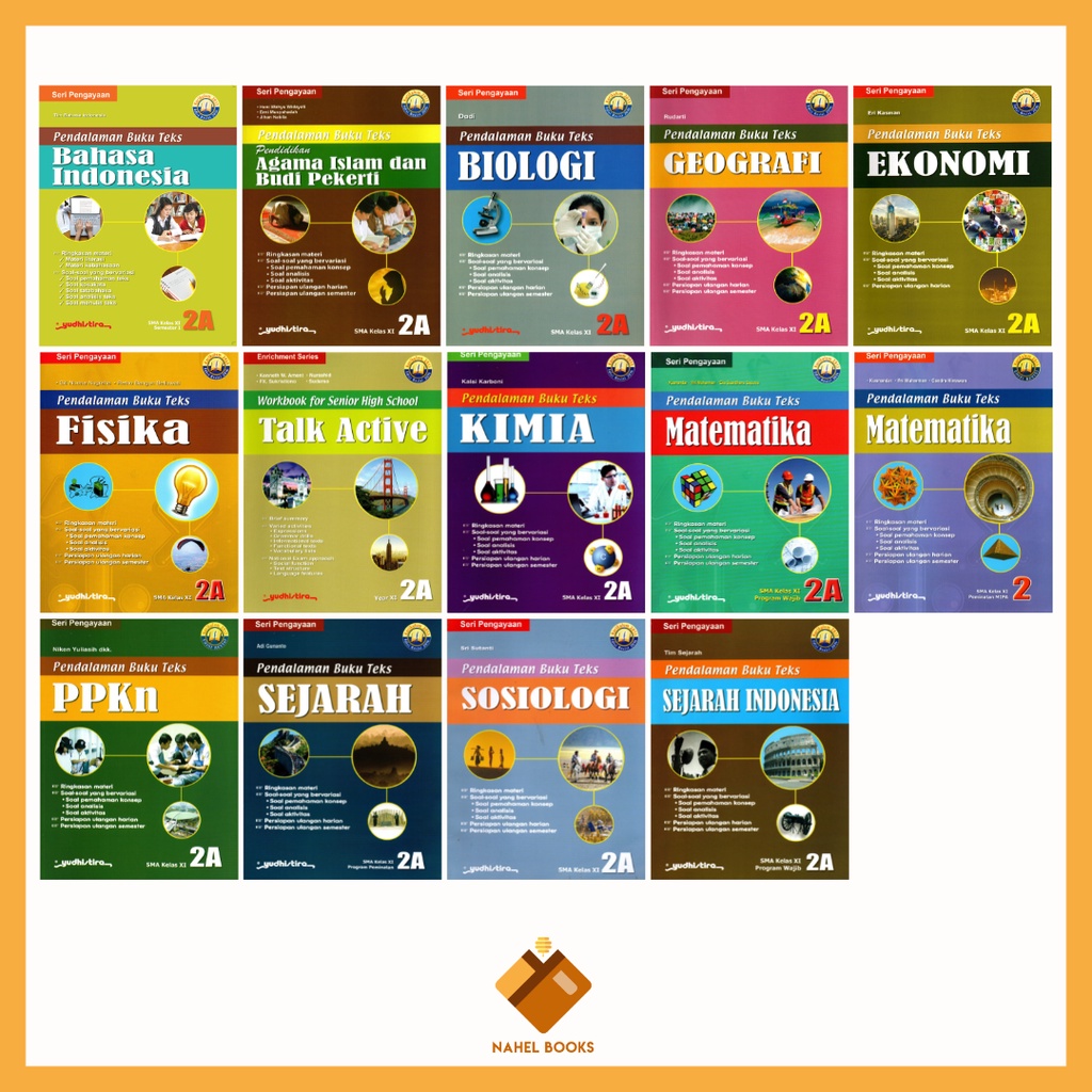 BUKU PBT YUDHISTIRA SMA KELAS 11 / 2A (SEMESTER 1 / GANJIL)