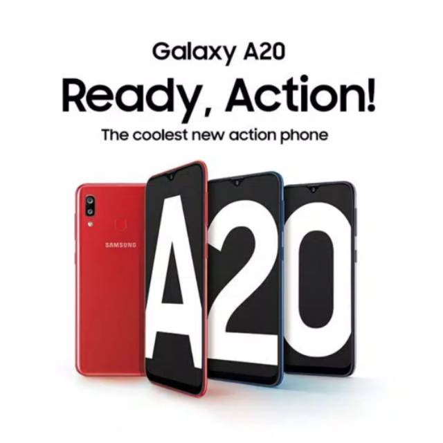 Hp Samsung Galaxy A20 (3GB/32GB) Garansi resmi samsung