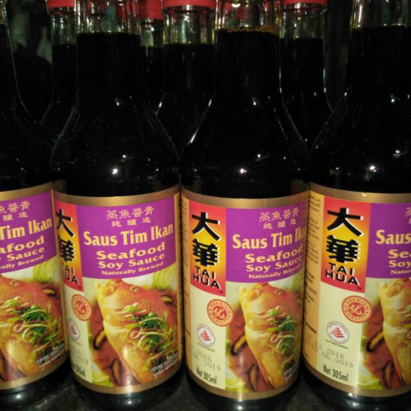 

SAUS TIM IKAN TAI HUA BRAND 305ML - SEAFOOD SOY SAUCE