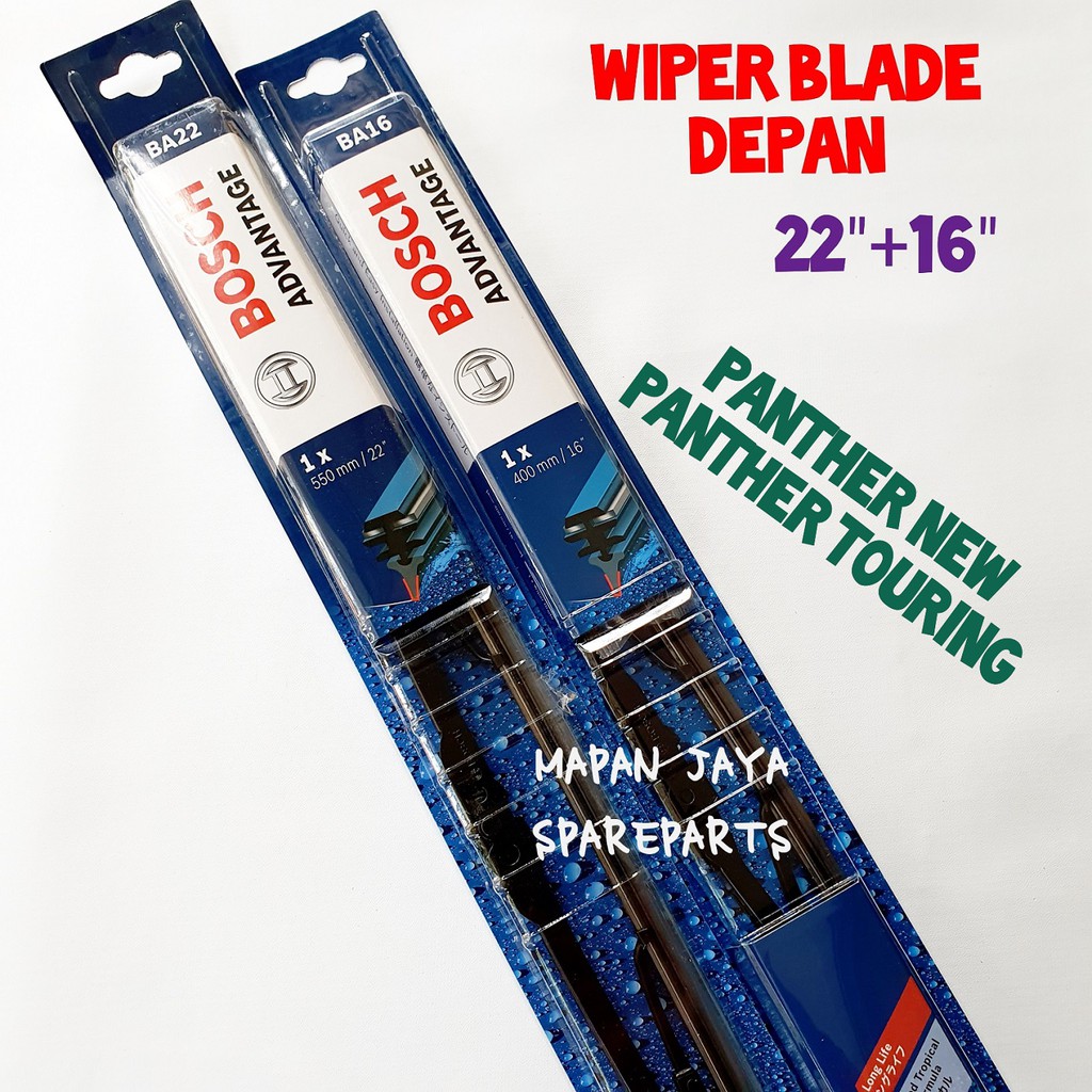 BOSCH WIPER BLADE - WIPER KACA DEPAN PANTHER TOURING / PANTHER KAPSUL