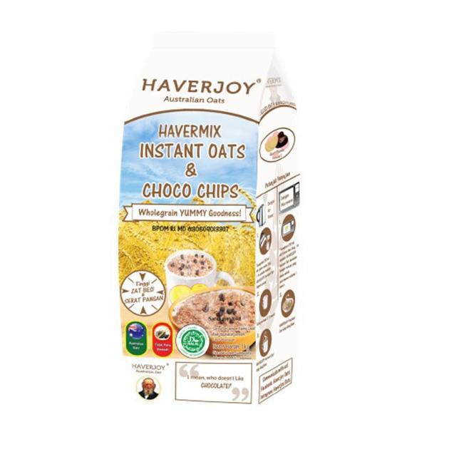 

[KODE PRODUK 686] Haverjoy Havermix Instant Oats & Choco Chips 1kg TERMURAH!!!