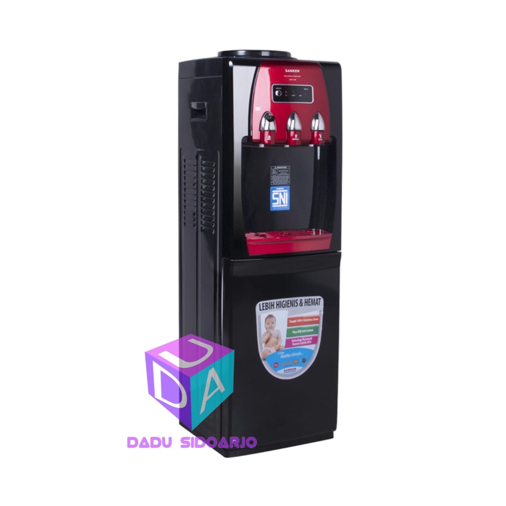 Sanken Dispenser Minuman Duo Gallon HWD-Z73IC Garansi Resmi | hwd z73 IC 2 GALON