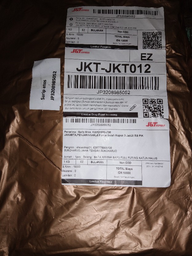 Batik Krisna Bayu Full Furing Katun Halus Sragenan Size M-xxl Asli Solo