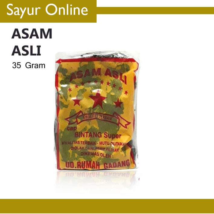 

[Sayuronline] ASAM / ASEM JAWA ASLI - BUMBU [1 Pack, 35g]